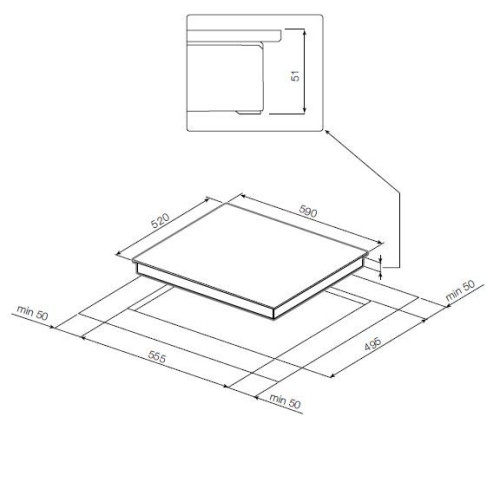 Варочная поверхность GRAUDE EK 60.0 W