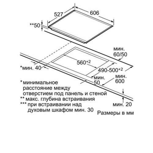 Поверхность BOSCH pib 673f17e