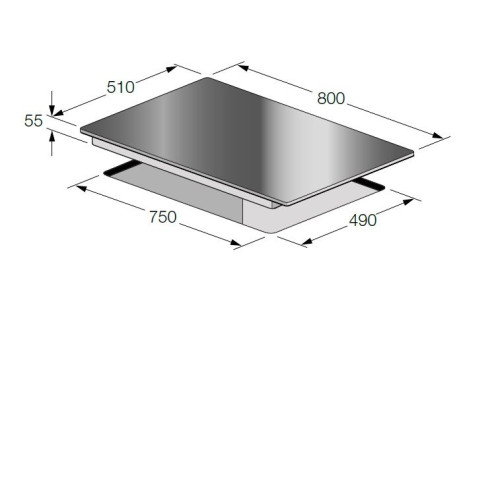 Варочная панель FULGOR FSH 804 ID TS BK