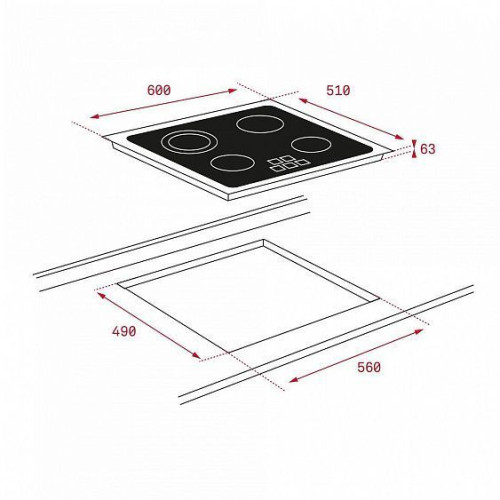 Варочная панель Teka TZ 6315