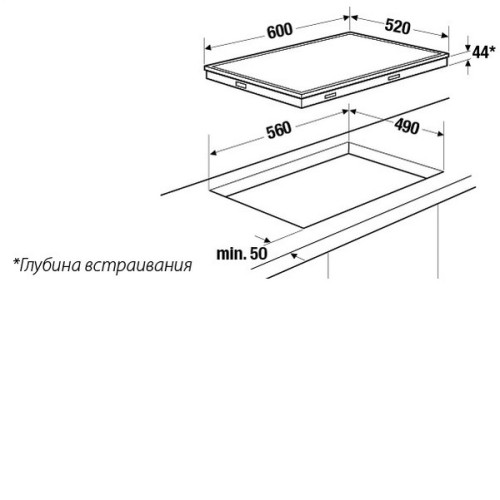 Поверхность KUPPERSBUSCH eke6342.1ed