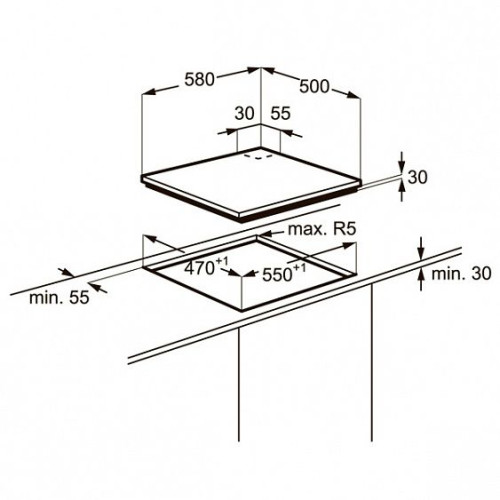 Поверхность ZANUSSI zgm 62444 xa