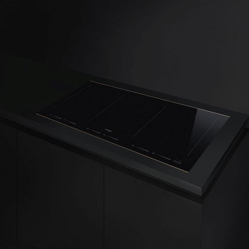 Индукционная варочная панель Smeg SIM693WLDR