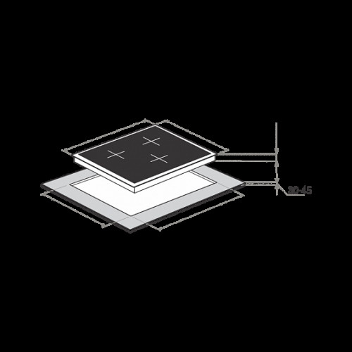 Электрическая поверхность MAUNFELD MVCE45.3HL.SZ-WH
