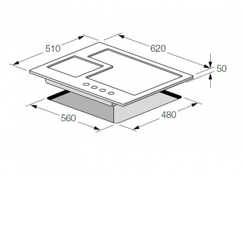 Варочная панель FULGOR QH 604 G WK X
