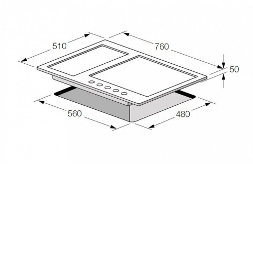 Варочная панель FULGOR QH 765 G WK X