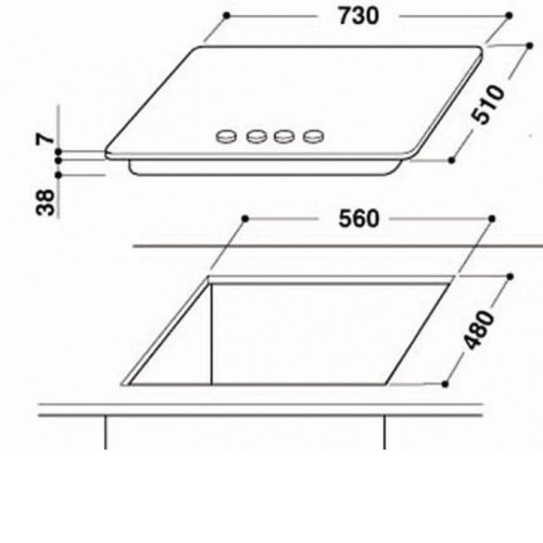 Поверхность WHIRLPOOL gma 7522 ix