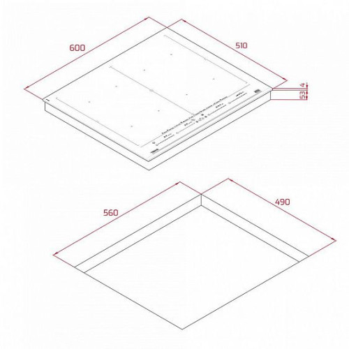 Варочная панель TEKA IZF 68700 MST BLACK