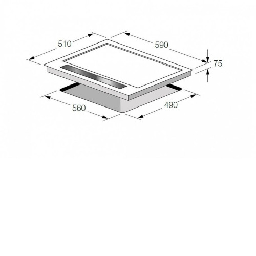Варочная панель FULGOR CPH 604 G TC X