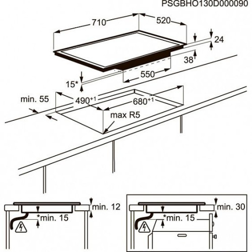 Поверхность ELECTROLUX ehf 97647 fk