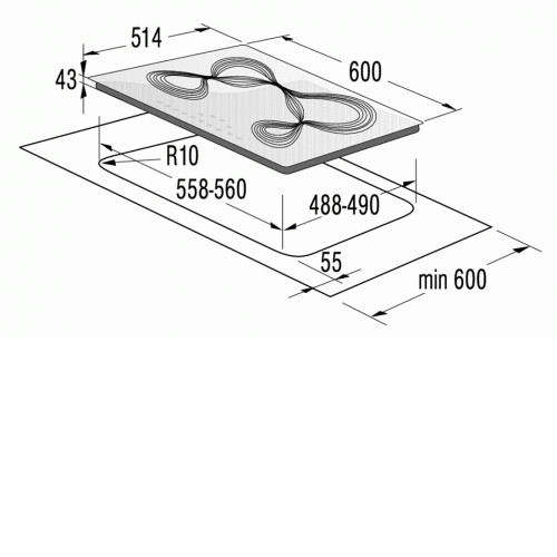Поверхность GORENJE it 641 kr