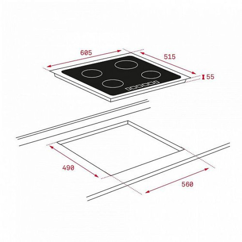 Варочная панель Teka IT 6450 IKNOB