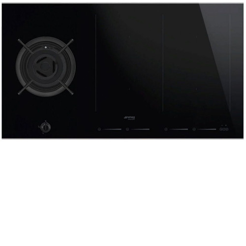 Комбинированная варочная панель Smeg PM6912WLDX