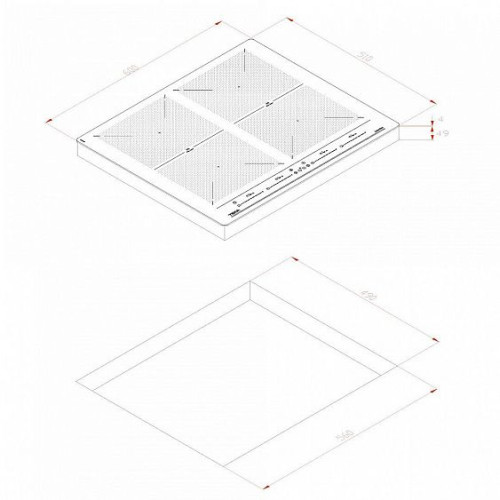 Варочная панель TEKA IZF 64600 BK MSP
