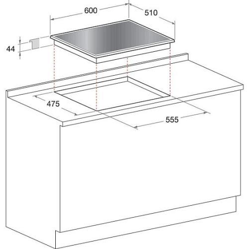 Газовая панель HOTPOINT-ARISTON DD 642 HA (MR)