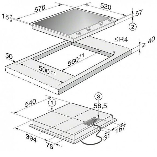 Варочная панель Miele CS 1234-1 I