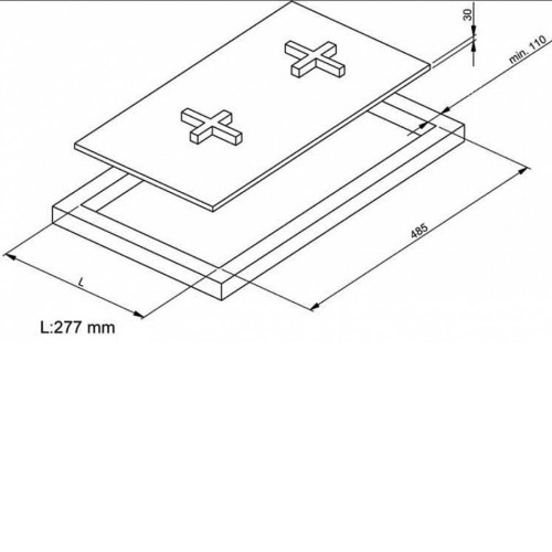 Поверхность KORTING hgg 382 ctn