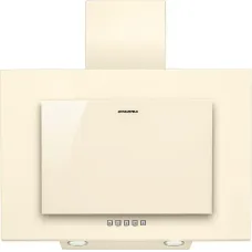 Вытяжка MAUNFELD tower (с) 50 ivory (слоновая кость+бежевое стекло)