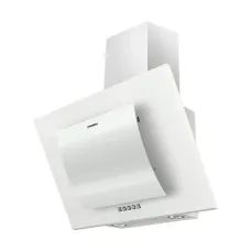 Вытяжка MAUNFELD tower round white glass 50 (белый+белое дугообразное стекло)