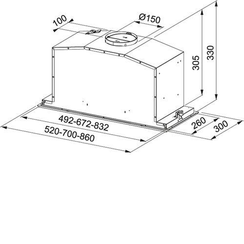 Вытяжка Franke FBI737XS/WH (305.0528.841)