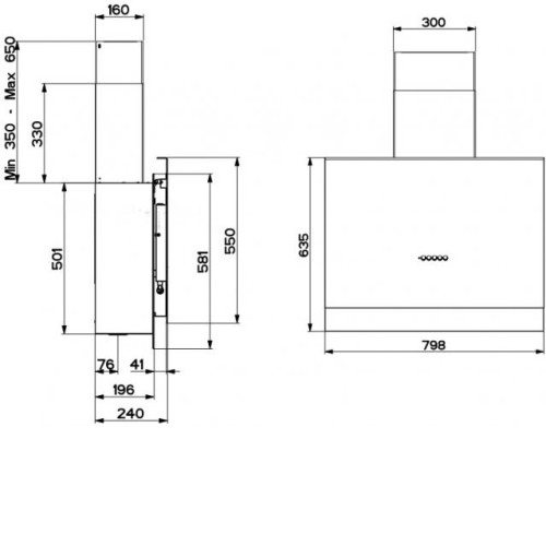 Вытяжка FABER 110.0456.272 FABER TALIKA CT A80