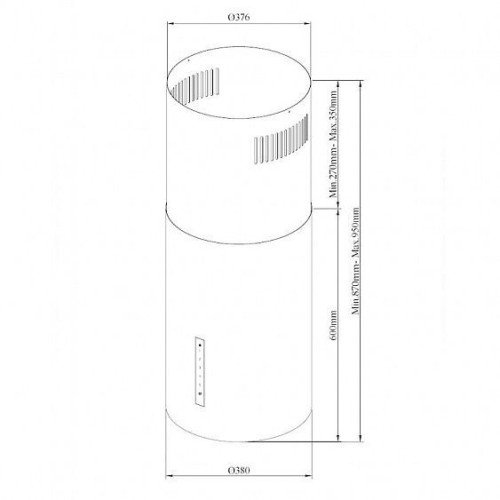 Вытяжка KORTING KHA 39970 N Cylinder