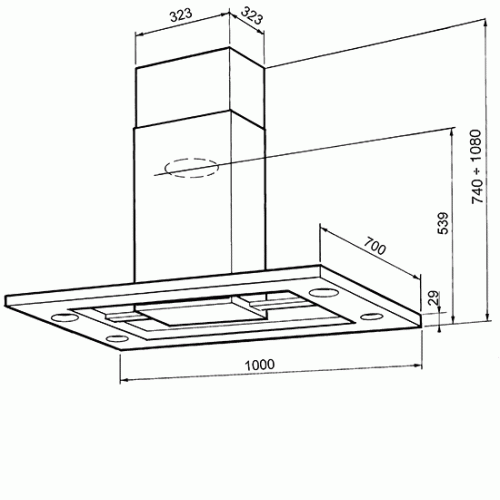 Вытяжка SMEG KSIV960XE