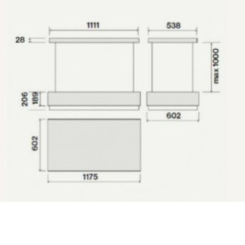Вытяжка FALMEC Levante Isola 600 120 WH