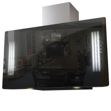 Вытяжка KRONASTEEL naomi mirror 900 black 5p-s