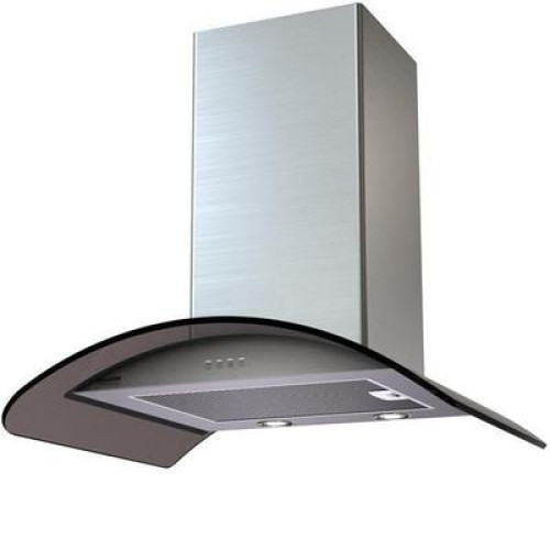 Вытяжка KRONASTEEL sharlotta 600 inox/dark glass electronic