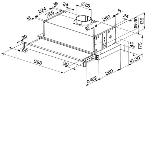 Вытяжка FRANKE FTC 601 WH GL