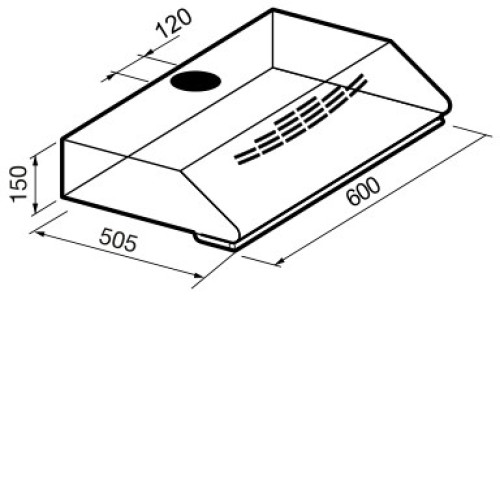 Вытяжка KORTING kht 6332 x