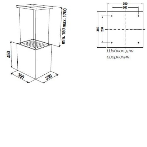 Вытяжка KUPPERSBUSCH IKDU 3900.2 J черное стекло