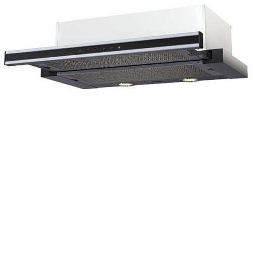 Вытяжка KRONASTEEL kamilla sensor 600 inox/black glass