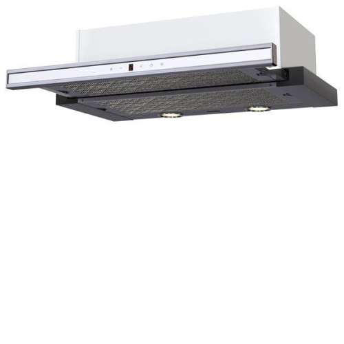 Вытяжка KRONASTEEL kamilla sensor 600 white glass 2m