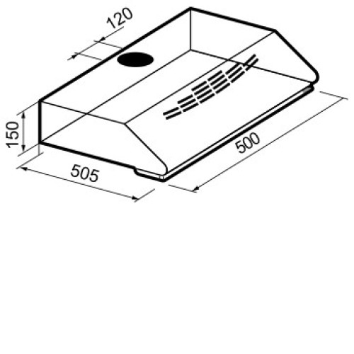 Вытяжка KORTING kht 5332 x