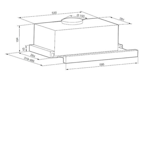 Вытяжка GRAUDE DHF 60.0 EL