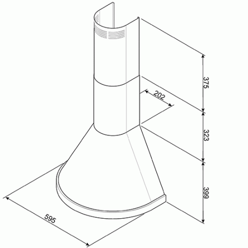 Вытяжка SMEG KSE86AOE