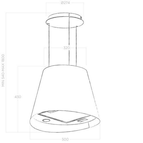 Вытяжка ELICA JUNO URBAN CAST IRON/F/50 (PRF0147728A)