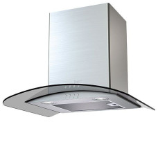 Вытяжка KRONASTEEL eleanora 600 inox/dark glass electronic