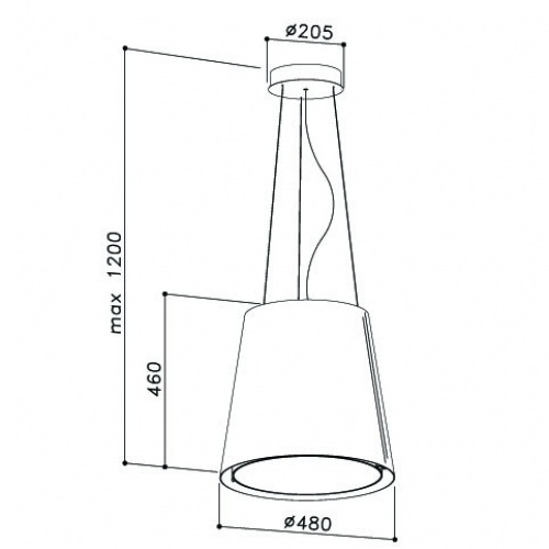 Вытяжка SIRIUS SILT28 copper