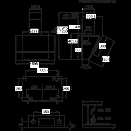 Вытяжка Electrolux LFV 616 W