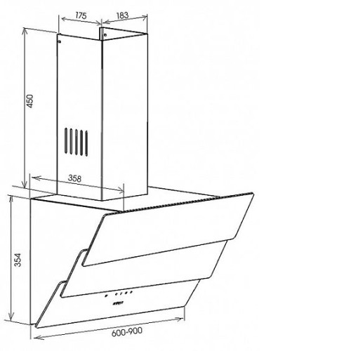 Вытяжка SCHAUB LORENZ SLD DL6724
