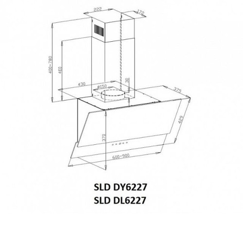 Вытяжка SCHAUB LORENZ SLD DL6227