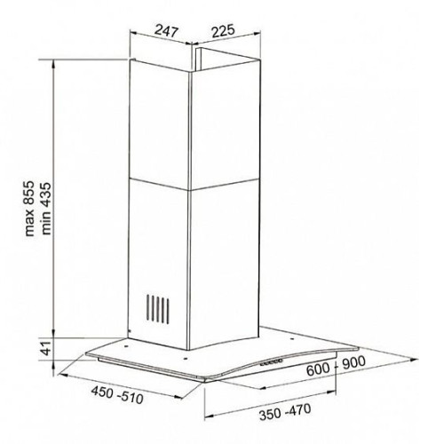 Вытяжка SCHAUB LORENZ SLD DW6704