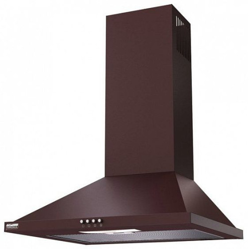 Вытяжка KRONASTEEL bella 500 brown push button