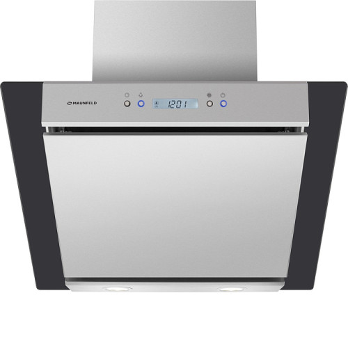 Вытяжка MAUNFELD gloria 60 inpx glass black (темное стекло)