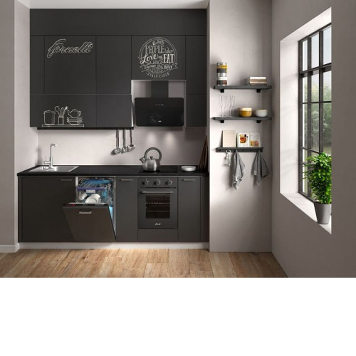 Каминная вытяжка Kronasteel Liora S 600 black