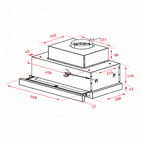 Вытяжка TEKA CNL 9610 STAINLESS STEEL(40436850)