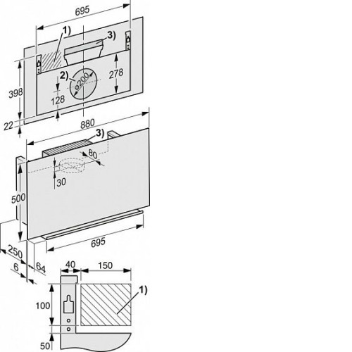 Вытяжка MIELE DA9091W GRGR